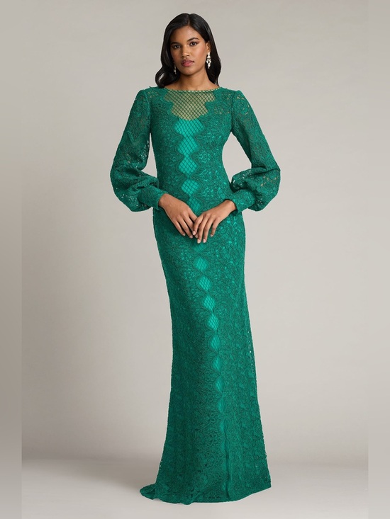 Tadashi Shoji Dresses & Skirts - Tadashi Shoji Wohler Cord Embroidered Tulle Gown